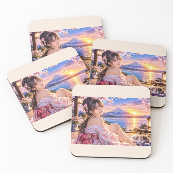 Item preview, Whispers of Spring – A Japanese Sunset Dream designed and sold by Kurekou Lab.