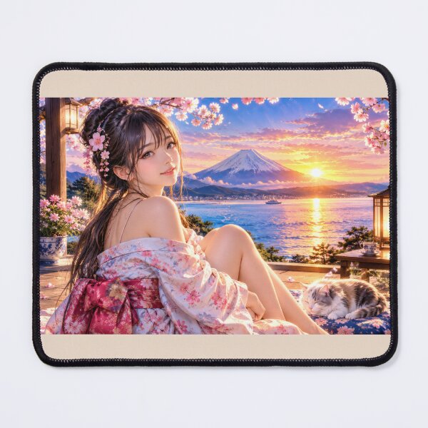 Item preview, Whispers of Spring – A Japanese Sunset Dream designed and sold by Kurekou Lab.