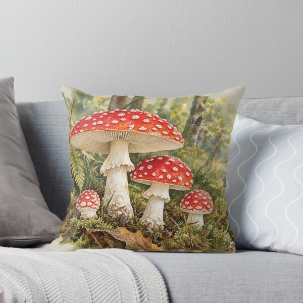 Item preview, Fly Agaric in the Forest Glade designed and sold by Poplartree.
