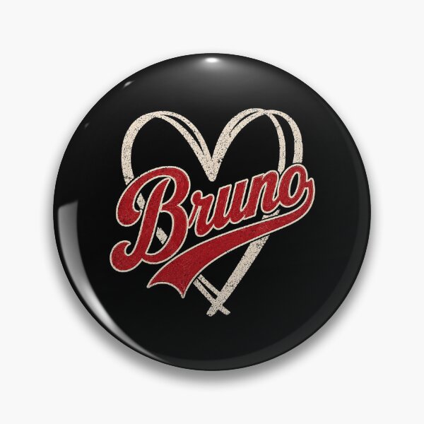 Item preview, Bruno Retro Heart Gift for Men Women designed and sold by nryum.