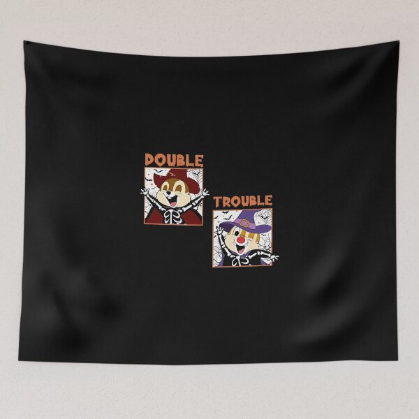 Item preview, Chip 'n' Dale Double Trouble Halloween Skeleton designed and sold by Foroirebouti.