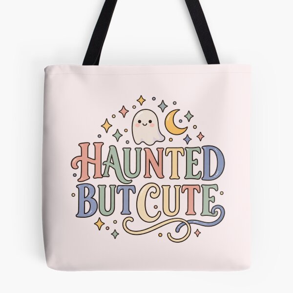 Item preview, Haunted But Cute | Kawaii Ghost Halloween Aesthetic designed and sold by MrDev.
