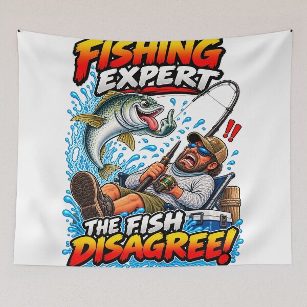 Item preview, Fishing Expert – The Fish Disagree designed and sold by Dtoledo creations.