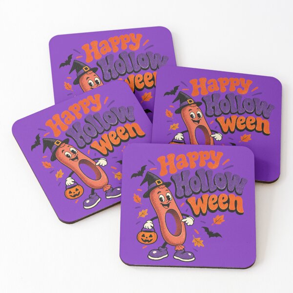 Item preview, Happy Hollow Ween – Funny Halloween Sausage designed and sold by Douglystuff.