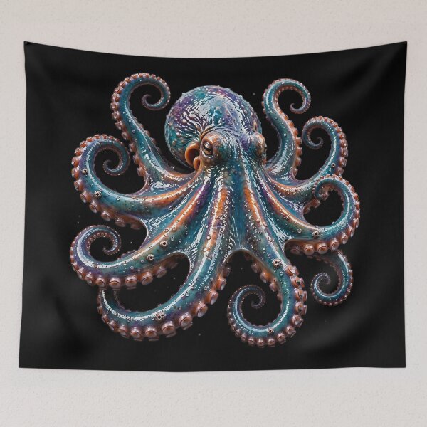 Item preview, Octopus designed and sold by AwesomeDigiShop.