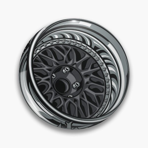 Artikelvorschau, Wheel Work Meister M1 3P (Schwarz mit silbernen Felgenhörnern) entworfen und verkauft von JioojiProject.