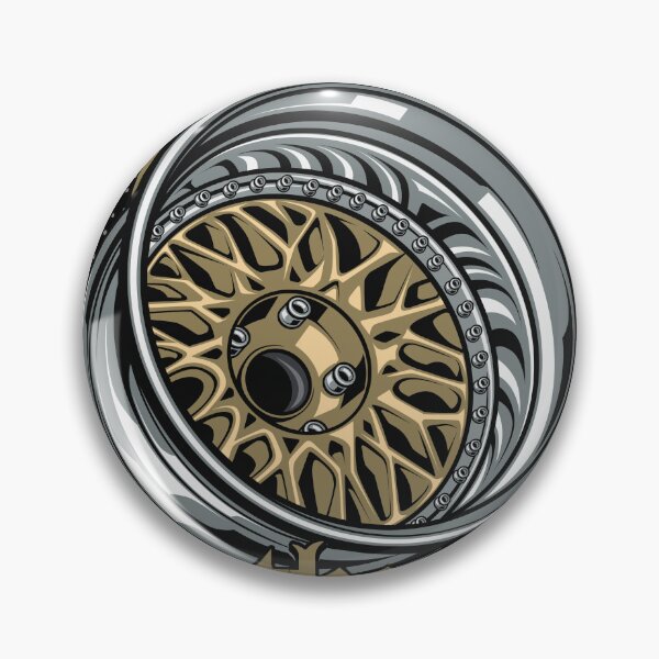 Item preview, Wheel Work Meister M1 3P (Gold with Silver Lips) designed and sold by JioojiProject.