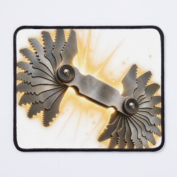 Item preview, Sacred Thread Pitch Gauge designed and sold by Ocelot-T.