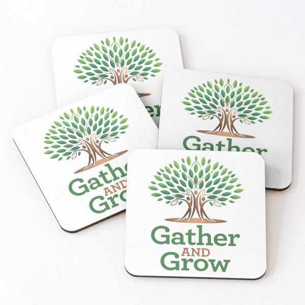 Item preview, Gather And Grow Tree Of Life - Community  Nature Logo designed and sold by Ebiqua-Store.