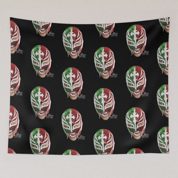 Item preview, Rey Mysterio Lucha Libre Mask Portrait designed and sold by Stungmans.