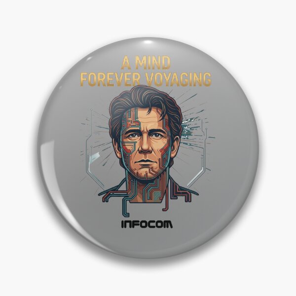 Item preview, 80s Text Adventure - Infocom - A Mind Forever Voyaging  designed and sold by CleverCulture.