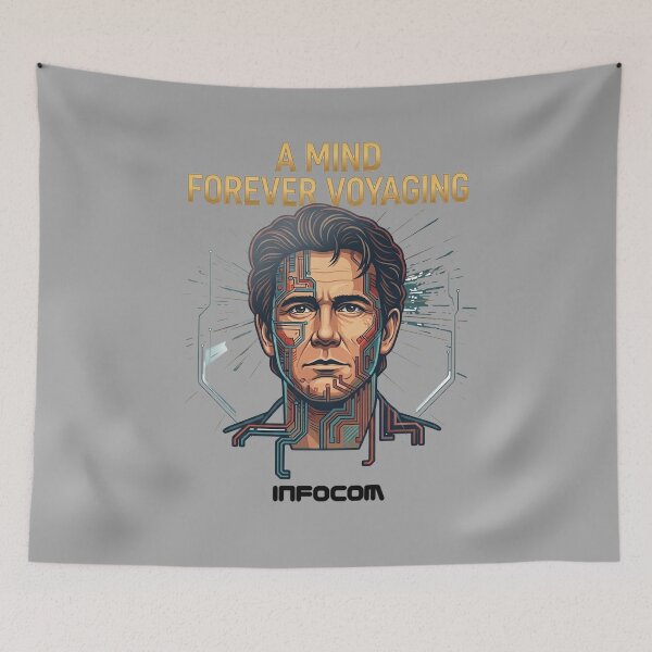 Item preview, 80s Text Adventure - Infocom - A Mind Forever Voyaging designed and sold by CleverCulture.