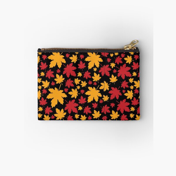 Item preview, Red Gold Autumn Maple Leaf designed and sold by FestivityFinds.
