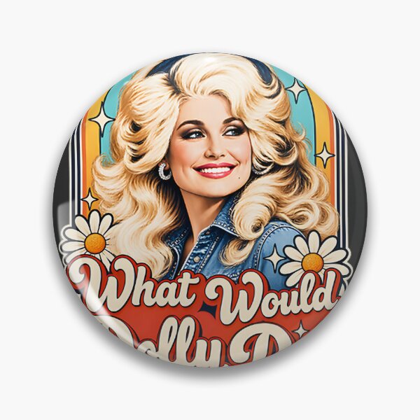 Item preview, Inspirational Dolly Parton Quote and Retro Style Portrait Design designed and sold by ebaduzzaman.
