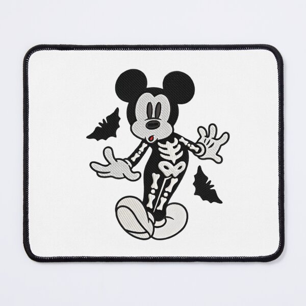 Item preview, Mickey Mouse Skeleton Halloween Embroidered Style designed and sold by Foroirebouti.