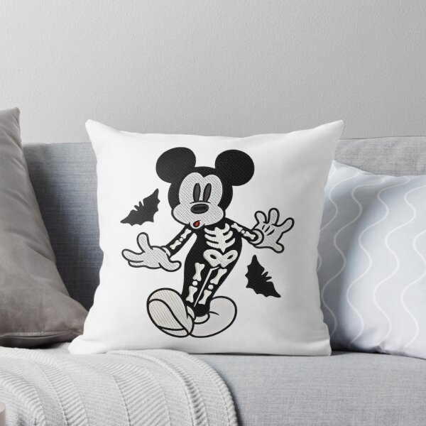 Item preview, Esqueleto de Mickey Mouse estilo bordado de Halloween designed and sold by Foroirebouti.