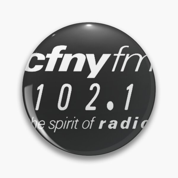 Item preview, CFNY The Spirit of Radio Retro Music Radio Station Design designed and sold by dropside.