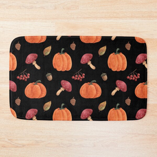 Item preview, Watercolor Autumn Pumpkin Mushroom designed and sold by FestivityFinds.