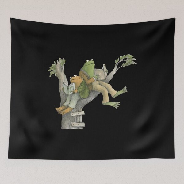 Item preview, Cozy Frog and Toad Tree Reading  designed and sold by Bright-Wilds.