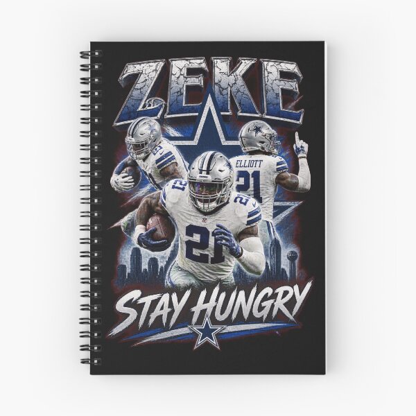 Artikelvorschau, Zeke Elliott Dallas Cowboys NFL Football _Stay Hungry_-90 entworfen und verkauft von MarilynTracey.