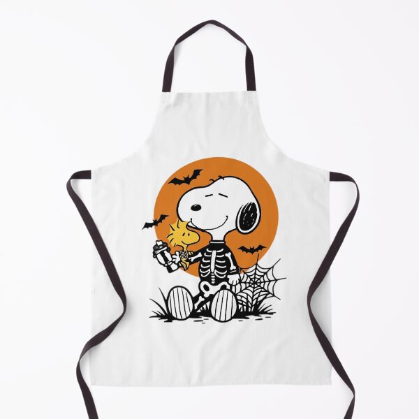 Item preview, Snoopy And Woodstock Skeleton Halloween Moon designed and sold by Foroirebouti.