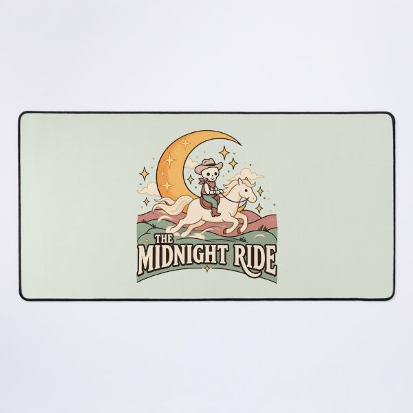 Item preview, The Midnight Ride | Cowboy Skeleton & Ghost Horse Western Halloween designed and sold by MrDev.