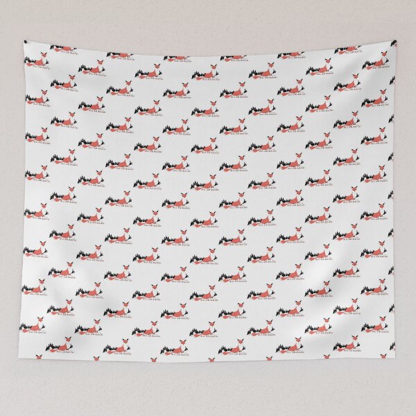 Item preview, Belle and Sebastian Inspired Fox Illustration Design designed and sold by dropside.
