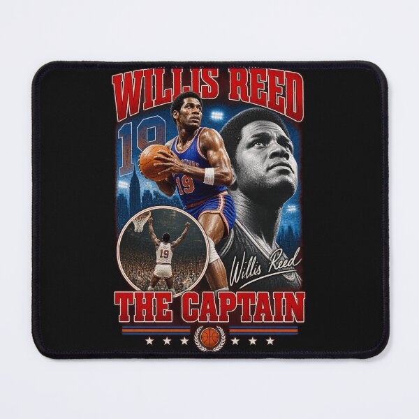 Item preview, Willis Reed The Captain Vintage Basketball T-Shirt-79 designed and sold by MarilynTracey.