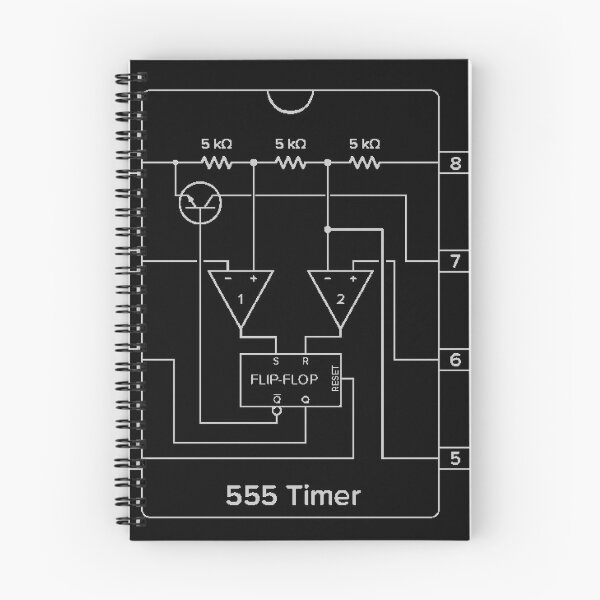 Item preview, 555 Timer Diagram - white designed and sold by Jagaroth.