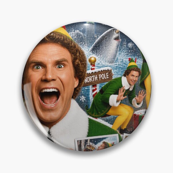 Item preview, Camiseta de Will Ferrell de la película navideña Buddy el Elfo - Talla 10 designed and sold by MarilynTracey.