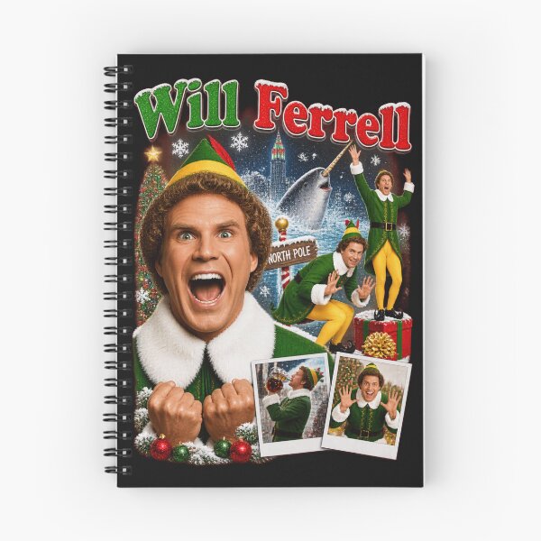 Item preview, Will Ferrell Buddy the Elf Christmas Movie T-Shirt-10 designed and sold by MarilynTracey.