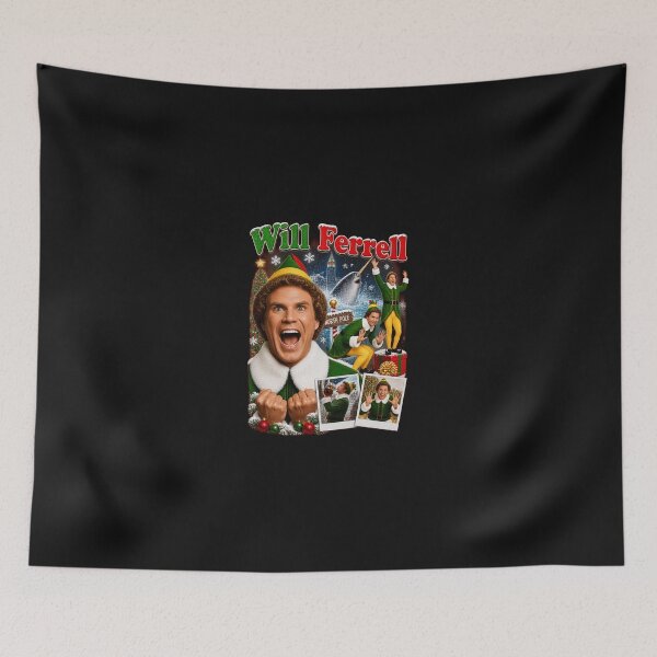 Artikelvorschau, Will Ferrell Buddy der Elf Weihnachtsfilm T-Shirt-10 entworfen und verkauft von MarilynTracey.