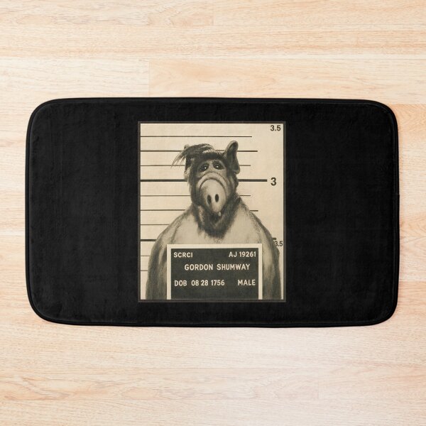 Item preview, Gordon Shumway ALF Mugshot Sketch Retro 80s  designed and sold by Sidraxoka.