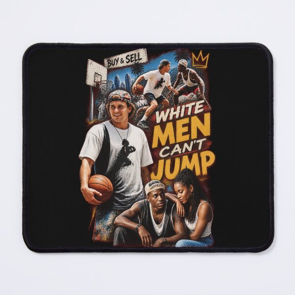 Item preview, White Men Can't Jump Movie Poster T-Shirt-13 designed and sold by MarilynTracey.