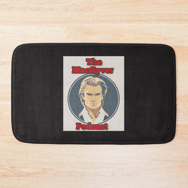 Item preview, Mac Podcast Logo Design in Red Color for Tech and Media Enthusiasts designed and sold by FringedPink.