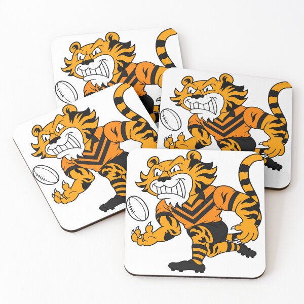Item preview, The Mighty Tigers Mascot Drawing designed and sold by Luke Foran Sports Art.