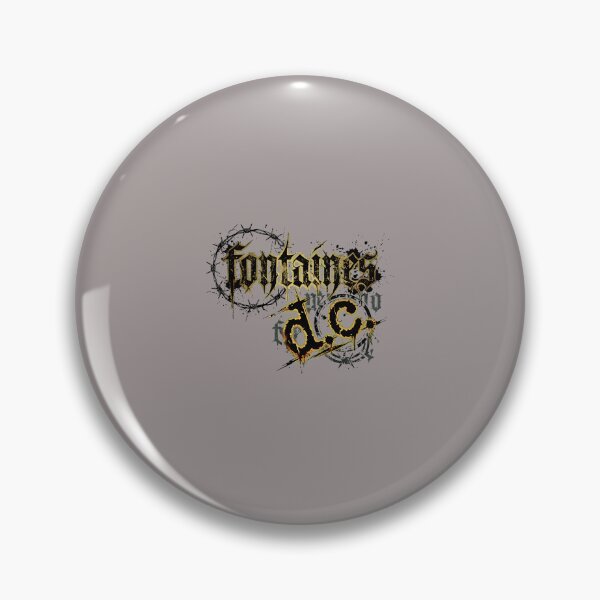 Item preview, Fontaines DC distressed gothic text style-32 designed and sold by AdelinaHennebol.