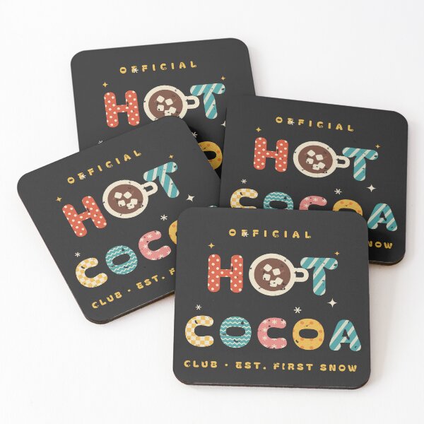 Item preview, Hot Cocoa Club Retro Cozy Winter Christmas designed and sold by somebasic.