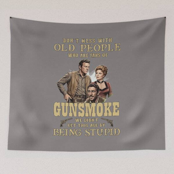 Item preview, Don't Mess With Old Gunsmoke Fans-91 designed and sold by MircoPapes.