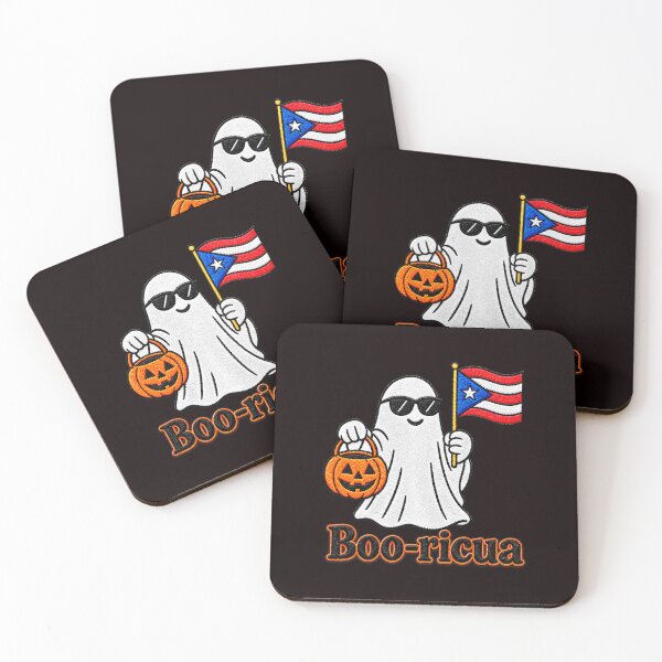 Item preview, Boo-Ricua Puerto Rico Ghost Pumpkin Halloween Celebration designed and sold by ImeldaSparks.