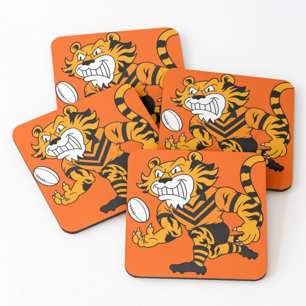 Item preview, The Mighty Tigers Mascot Drawing designed and sold by Luke Foran Sports Art.