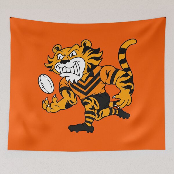 Item preview, The Mighty Tigers Mascot Drawing designed and sold by Luke Foran Sports Art.