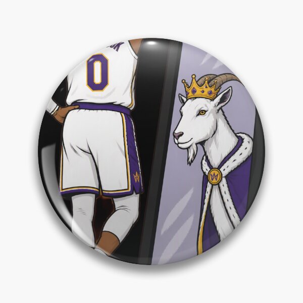 Item preview, Westbrook GOAT Mirror Basketball Fan Art designed and sold by MarilynTracey.