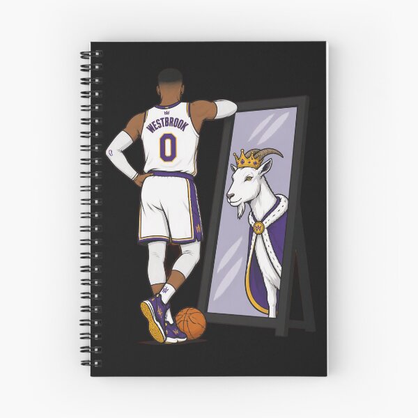 Item preview, Westbrook GOAT Mirror Basketball Fan Art designed and sold by MarilynTracey.