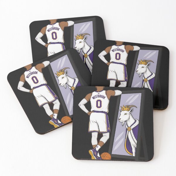 Item preview, Westbrook GOAT Mirror Basketball Fan Art designed and sold by MarilynTracey.