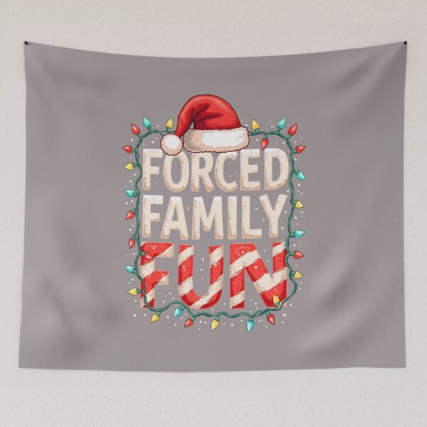 Item preview, Forced Family Fun Christmas Humor-44 designed and sold by AdelinaHennebol.