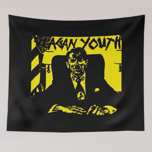 Item preview, Yellow Silhouette Style Punk Rock Band designed and sold by BanannaBones.
