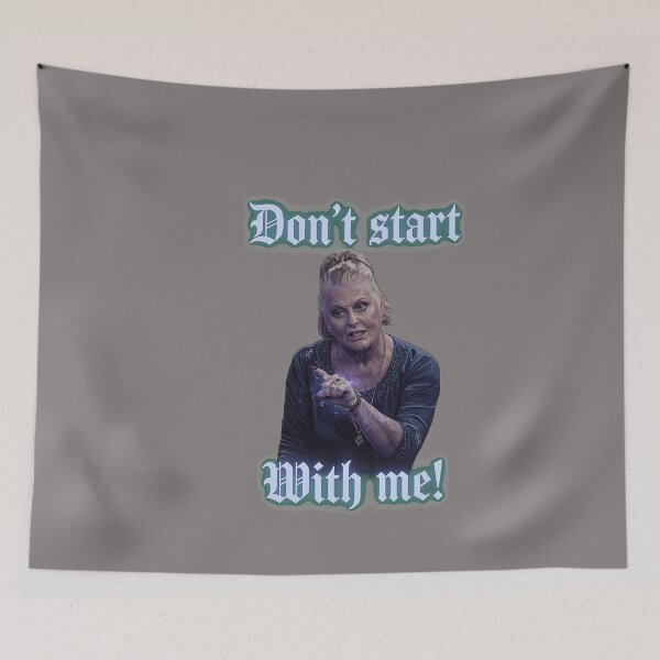 Item preview, Don't Start With Me Woman Pointing Quote Graphic-49 designed and sold by MircoPapes.