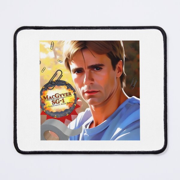 Item preview, Mac Gate Headshot Digital Illustration Portrait Artwork designed and sold by FringedPink.