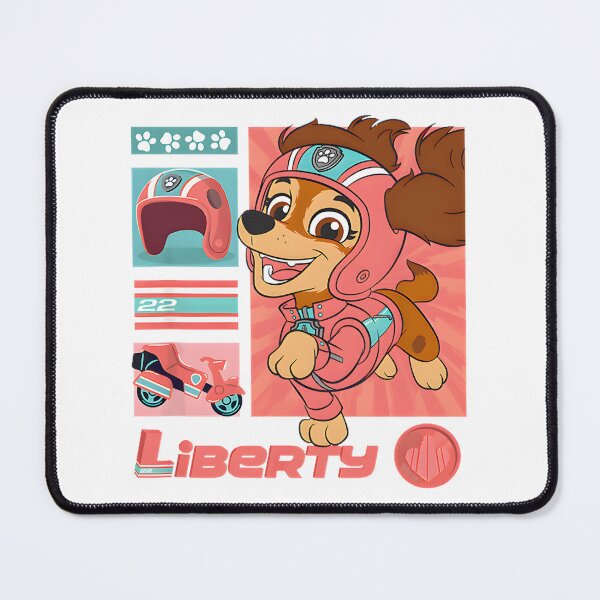 Item preview, Liberty Action Paw Patrol Inspired Cartoon Design for Kids and Fans designed and sold by FringedPink.
